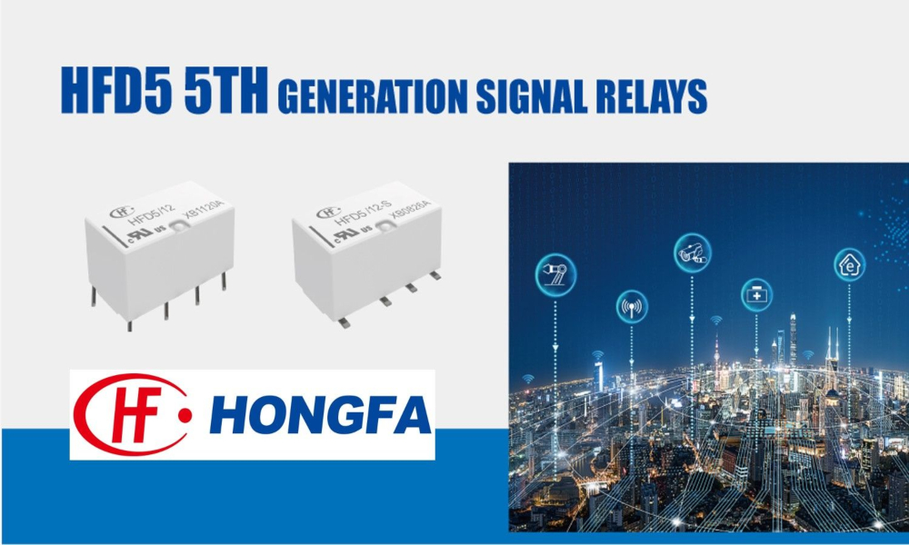 ¡Nuevo! HFD5 | Relé de señal 5ta generación